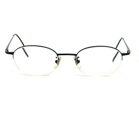 Calvin Klein Eyeglasses Frame 344 590 Men's Matte Black Metal Round H18951 - Picture 1 of 8